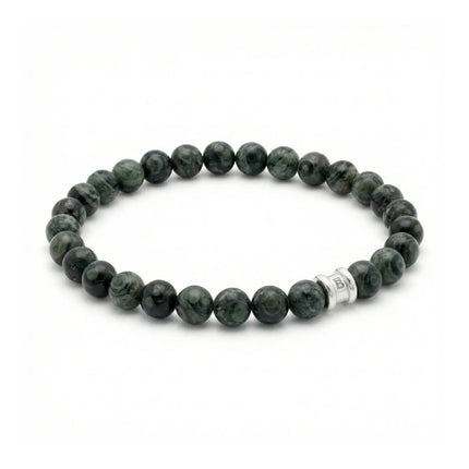 Ανδρικό STEEL & BARNETT Βραχιόλι με Xάντρες Kambaba Jasper - SBB/004