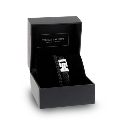 Ανδρικό Gift Set STEEL & BARNETT Duo Black Edition / GSDB