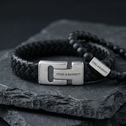 Ανδρικό Gift Set STEEL & BARNETT Duo Black Edition / GSDB